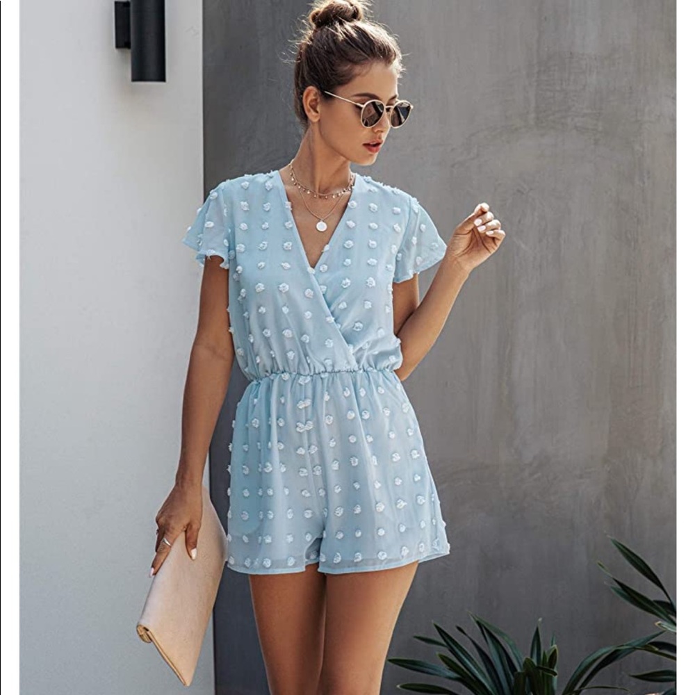 NWOT Dot Romper - Picture 6 of 7
